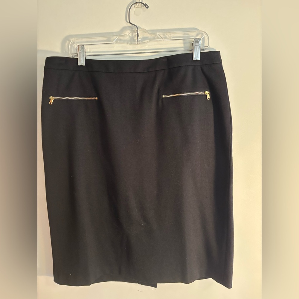 Talbot's Black Pencil Skirt